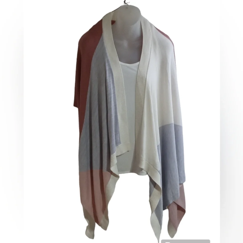 Lululemon Hatha Oversized Cozy Wrap Scarf Cover Up Silk Blend OS